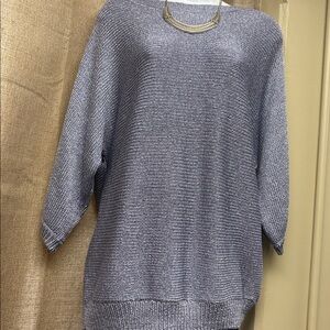 Chico's Silver, Lavender Women's Sweater- NWOT